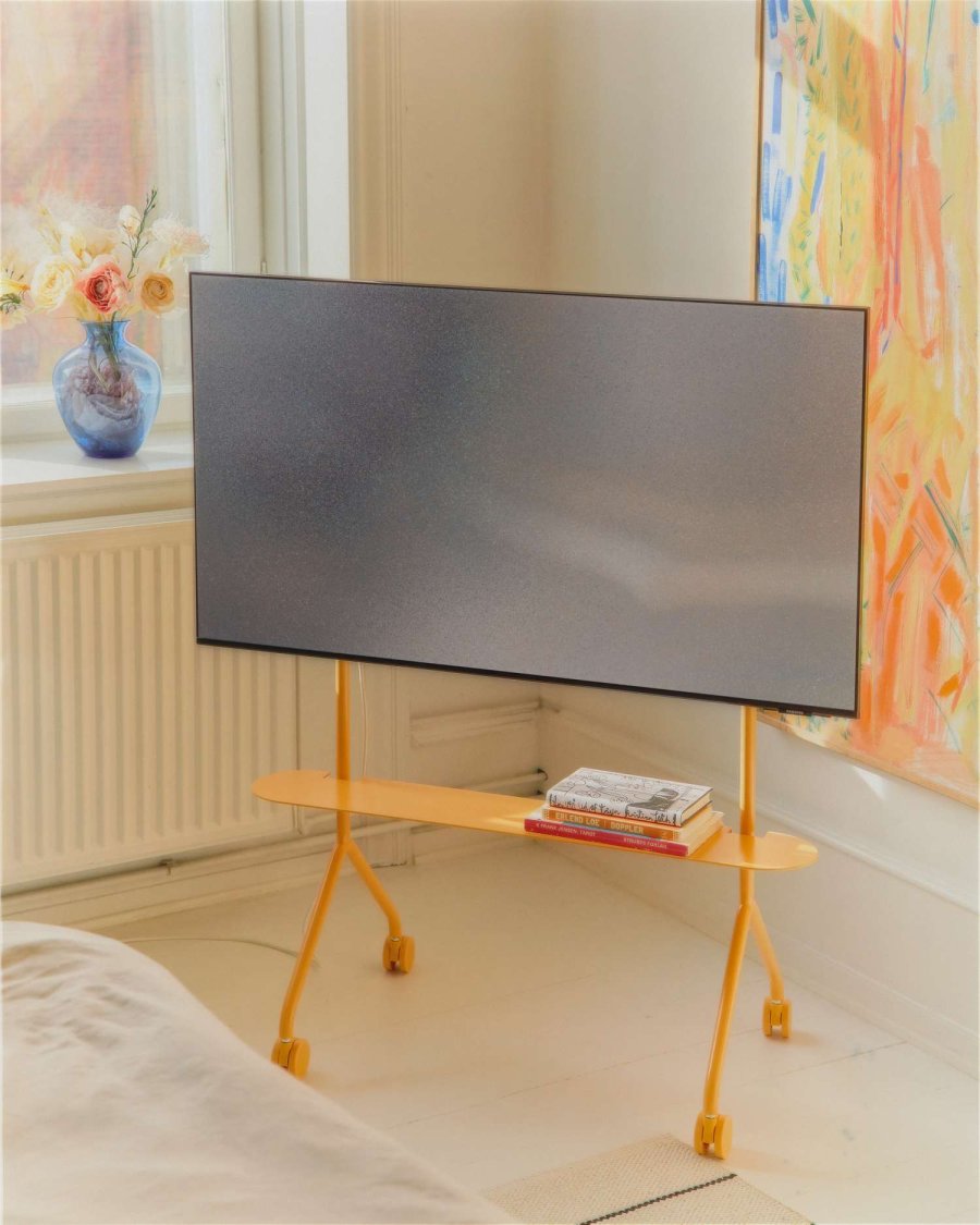 Pedestal Moon Light Shelf 82 cm, Apricot